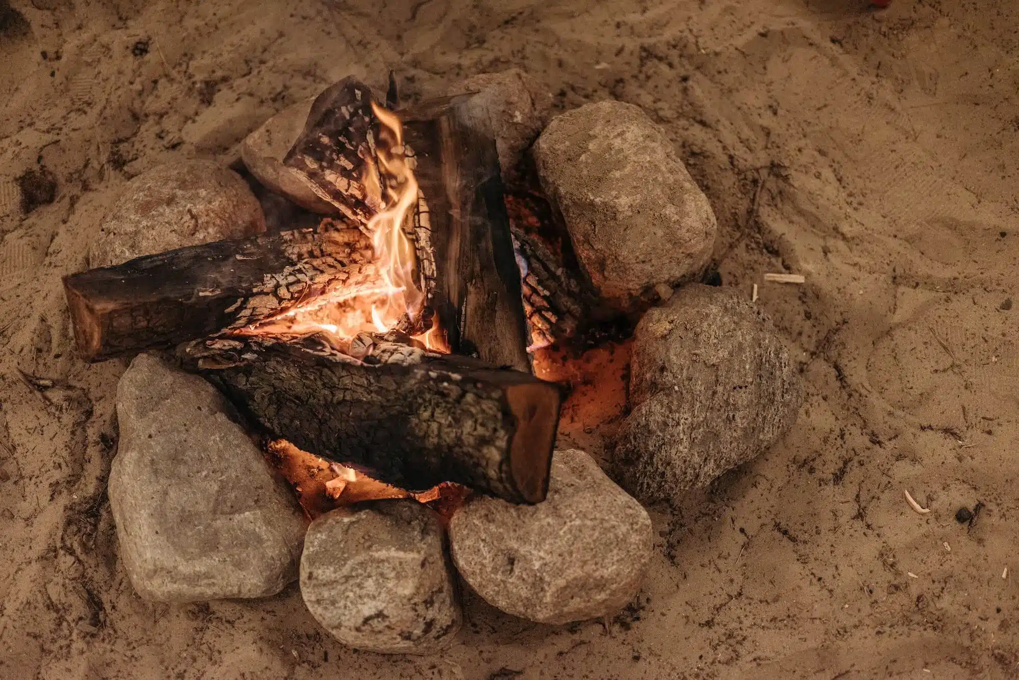 Lagerfeuer Kochen früher