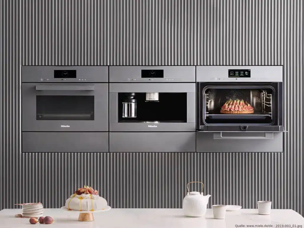 Miele Elektrogeräte Vitrloline Backofen Kaffeemaschine