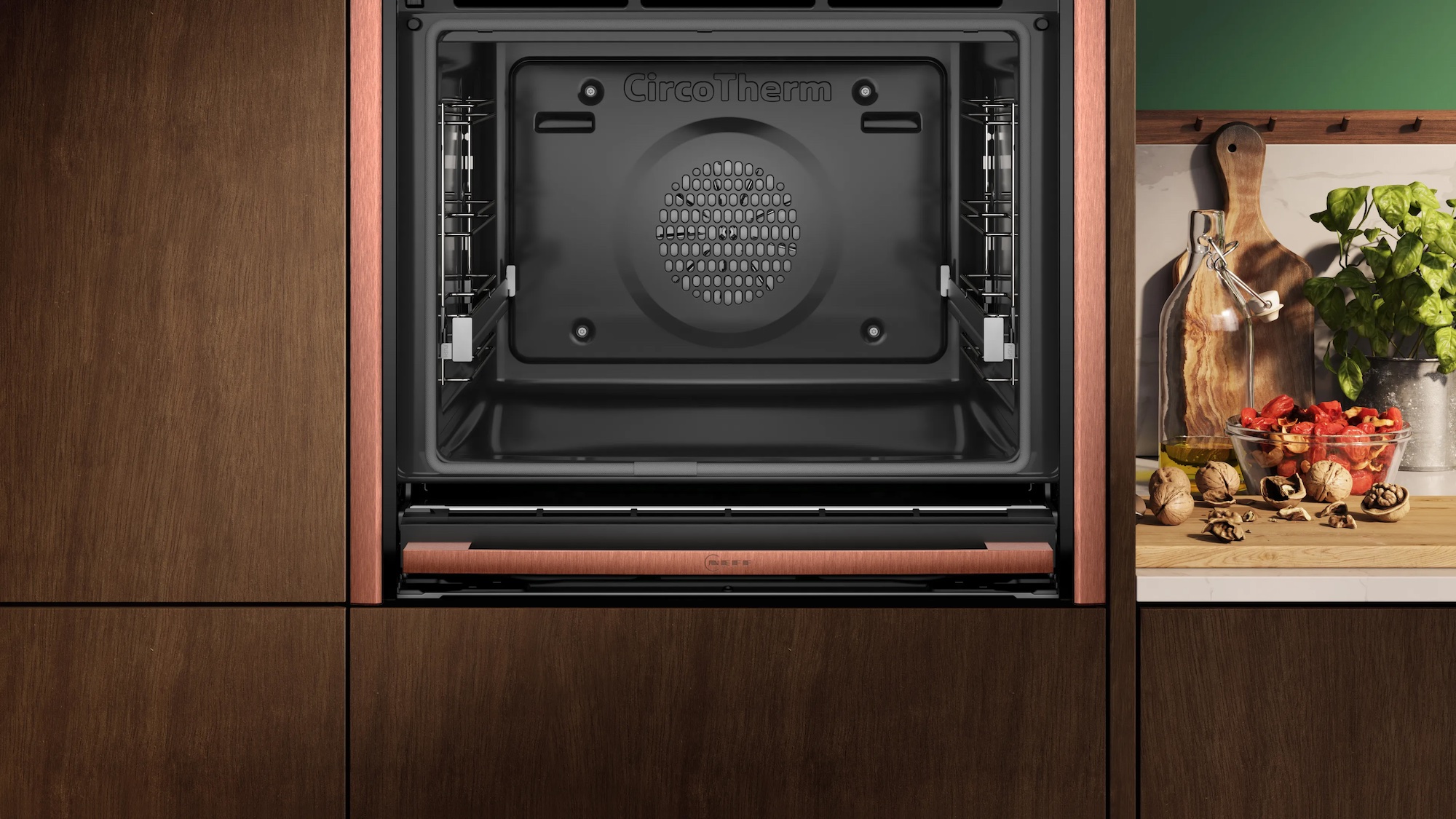 Neff Backofen geöffnet